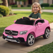 Dolu Grand Suv 12V Pembe Akülü Araba