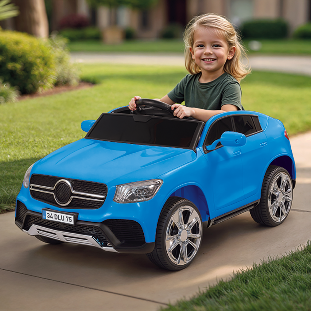 Grand SUV 12V Blue Battery-Operated Car