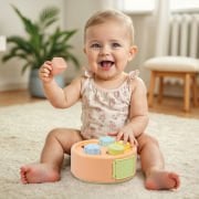 2in1 Drum & Shape Sorter