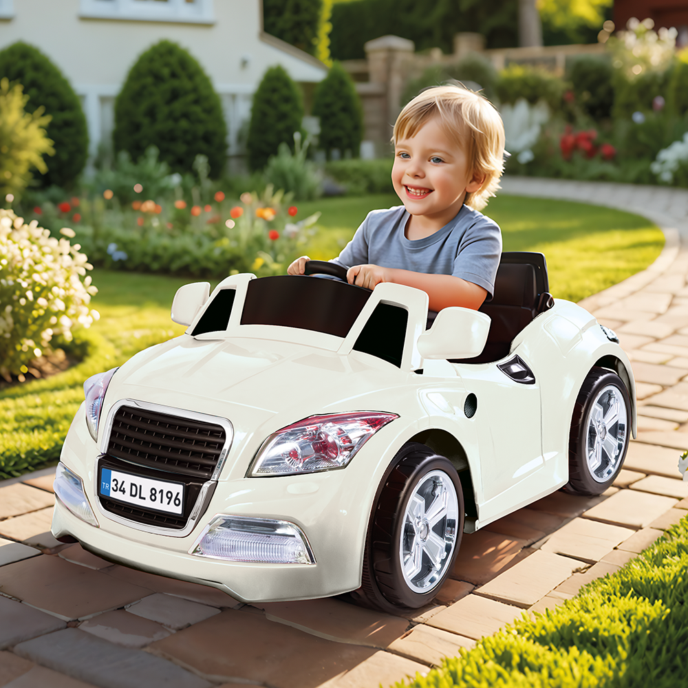 Dolu Lombardo 12V Bej Akülü Araba