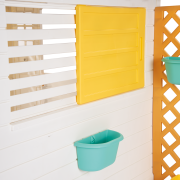 AKSESUARLI OYUN EVİ YEŞİL VE MASA SETİ