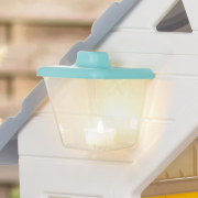 AKSESUARLI OYUN EVİ YEŞİL VE MASA SETİ