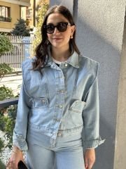 Denim Tasarım Kot Ceket