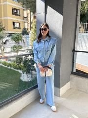 Denim Tasarım Kot Ceket