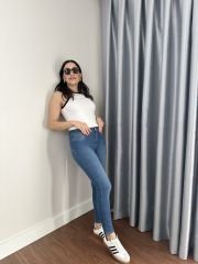 Likralı Skinny Kot Pantolon