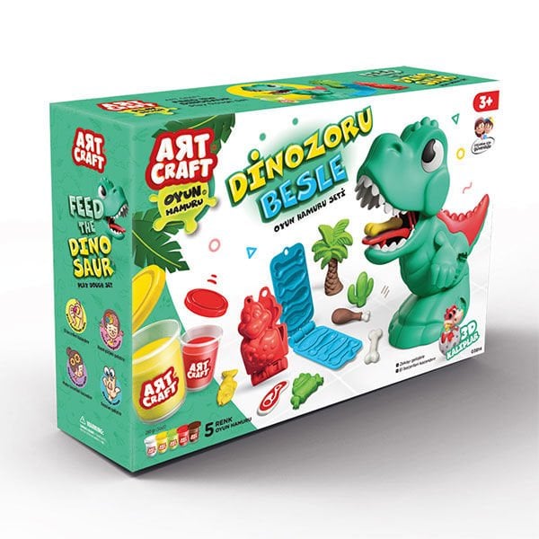 Dede Dinozoru Besle Oyun Hamuru Seti 280 Gr