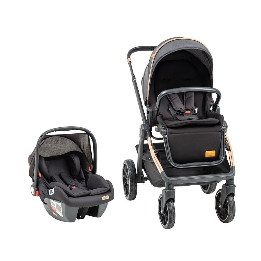 Baby2Go Napoli Travel Sistem Bebek Arabası Siyah