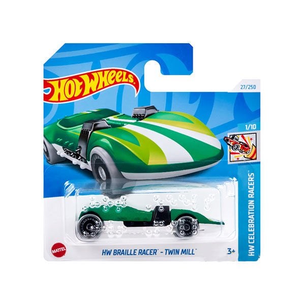 Hot Wheels Tekli Arabalar HW Braille Racer - Twin Mill