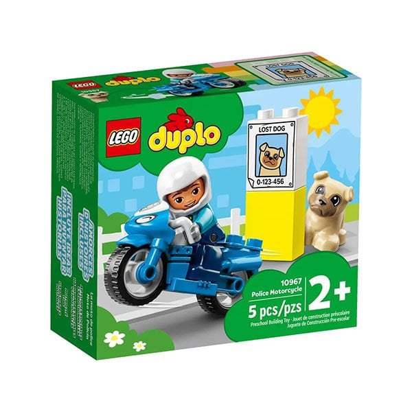 Lego Duplo Polis Motosikleti