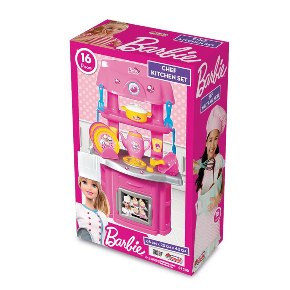 Dede Barbie Şef Mutfak Set