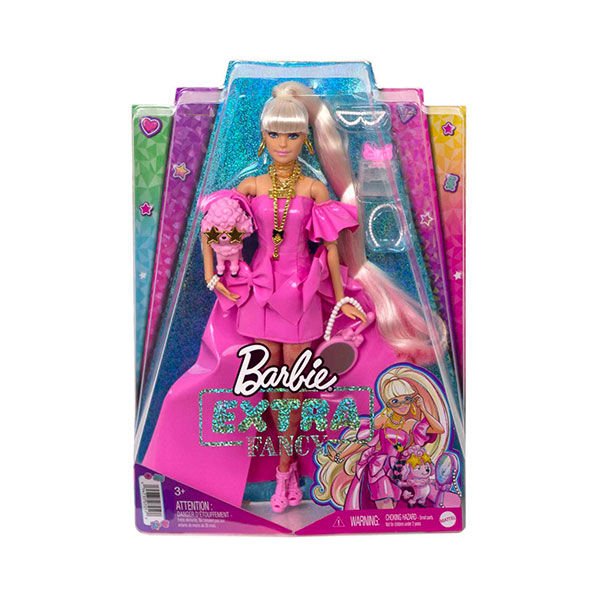 Barbie Extra Fancy Pembe Kostümlü