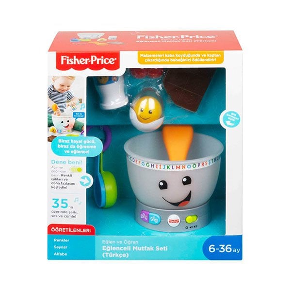 Fisher-Price Eğitici Mutfak Seti (Türkçe-İngilizce)