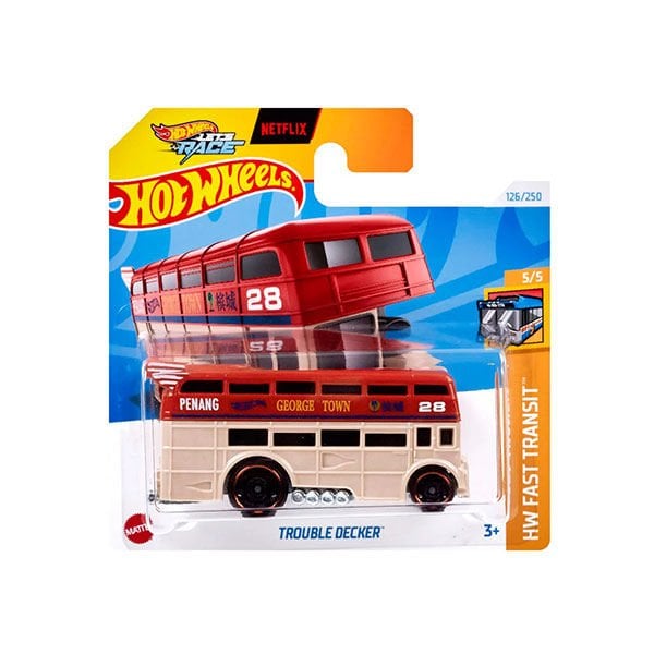 Hot Wheels Tekli Arabalar Trouble Decker