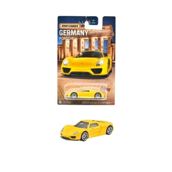 Matchbox 2020 Porsche 918 Spyder