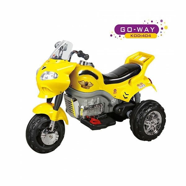 Aliş Go Way 404  12 Volt Turbo Akülü Dev Motor  Sarı
