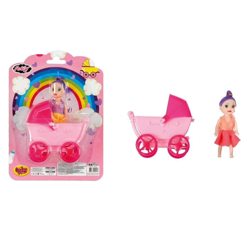 Oydaş OYD-02425 Anlıly Kart Bebekli Yataklı Puset