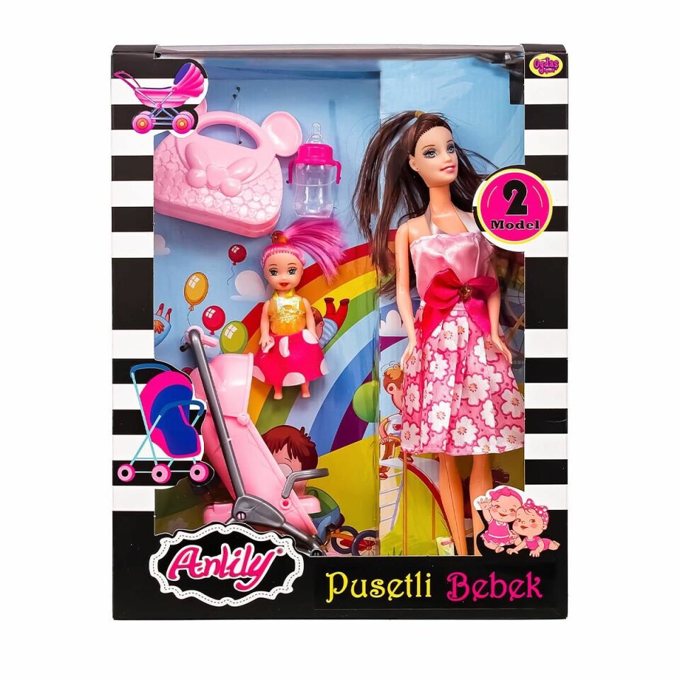 Oydaş OYD-02426 Anlily Kutuda Lüks Pusetli Bebek
