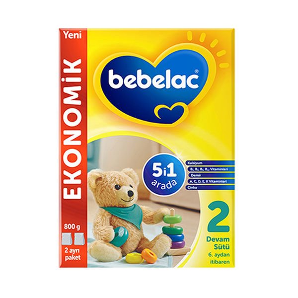 Bebelac 2 Devam Sütü 800 Gr