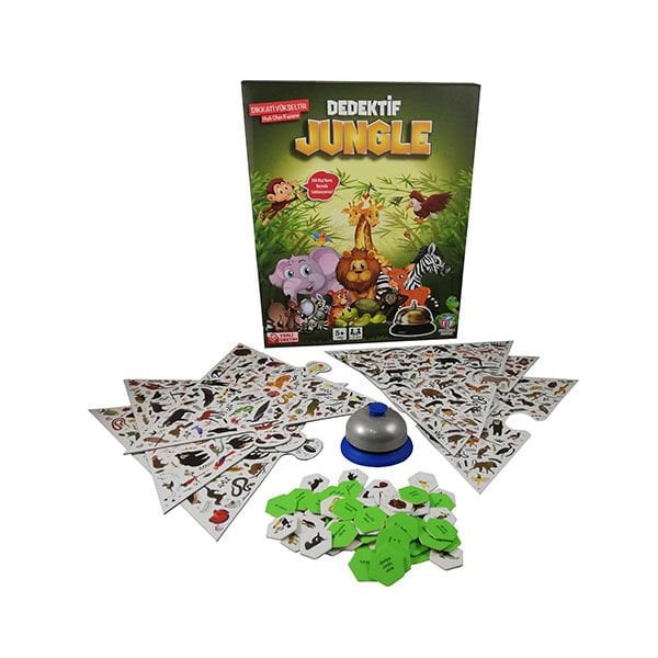 Hobi Dedektif Jungle Eğitici Dikkat Oyunu