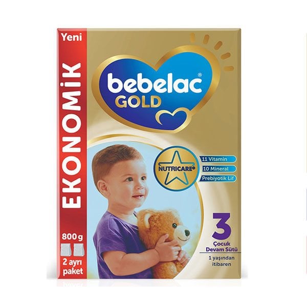 Bebelac Gold 3 Çocuk Devam Sütü 800 Gr