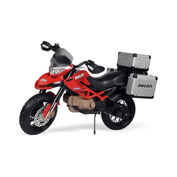 Peg Prego Ducati Enduro Akülü Motosiklet 12V