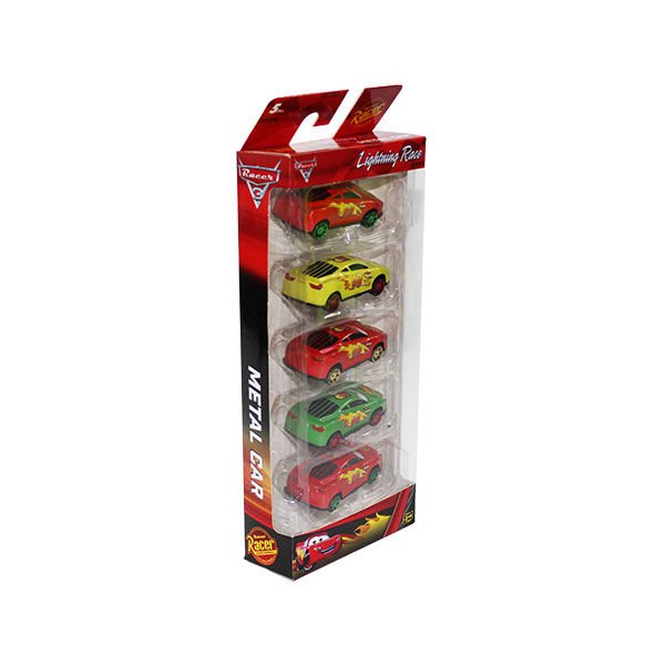 Toysan Racer 5'li Metal Araba