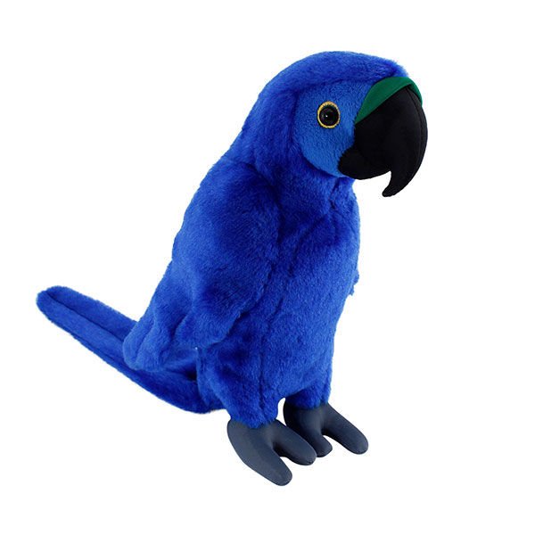 Papağan Peluş Mavi 35 Cm