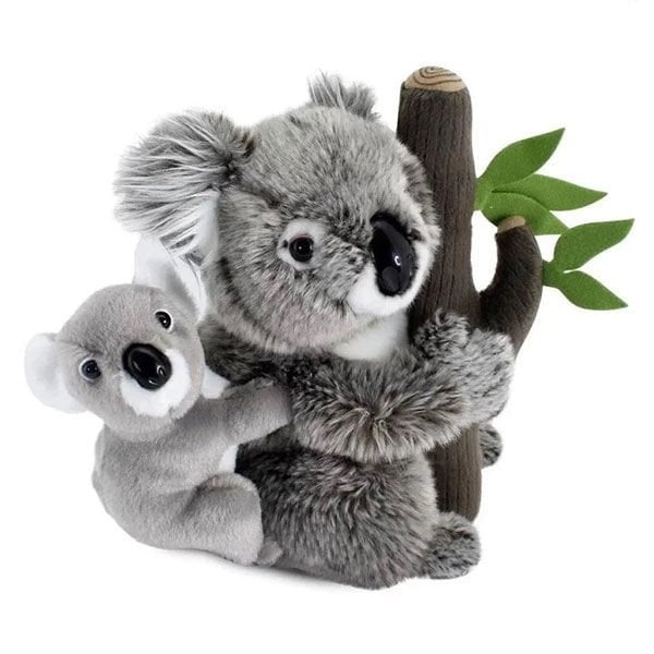 Animals Of The World Ağaçta Yavrulu Koala