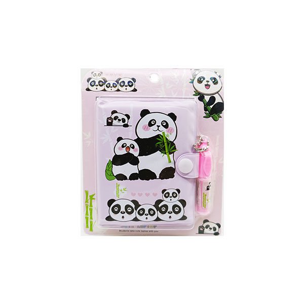 Panda Kalemli Notluk Pembe