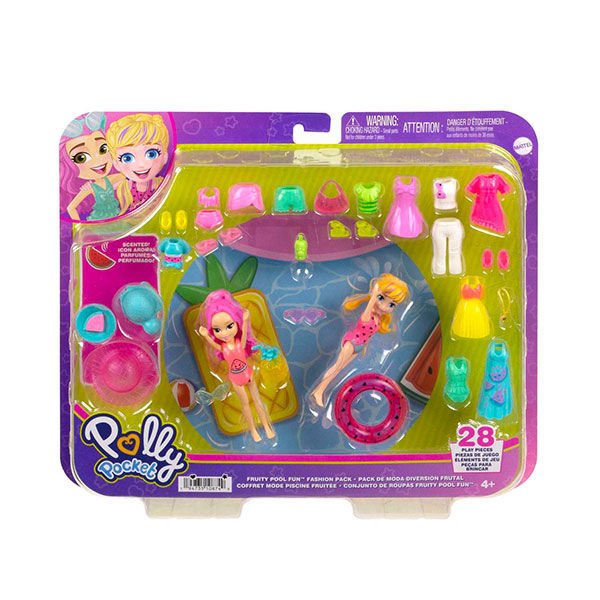 Polly Pocket Ve Arkadaşları Moda Aksesuarları Havuz Partisi Seti