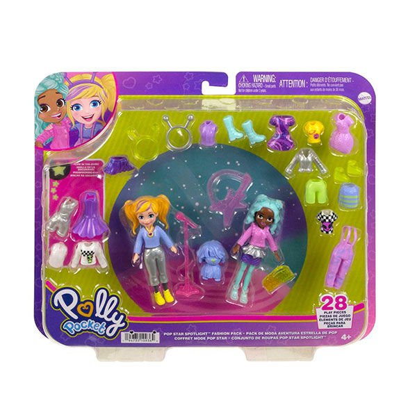 Polly Pocket Ve Arkadaşları Moda Aksesuarları Pop Yıldızı Seti