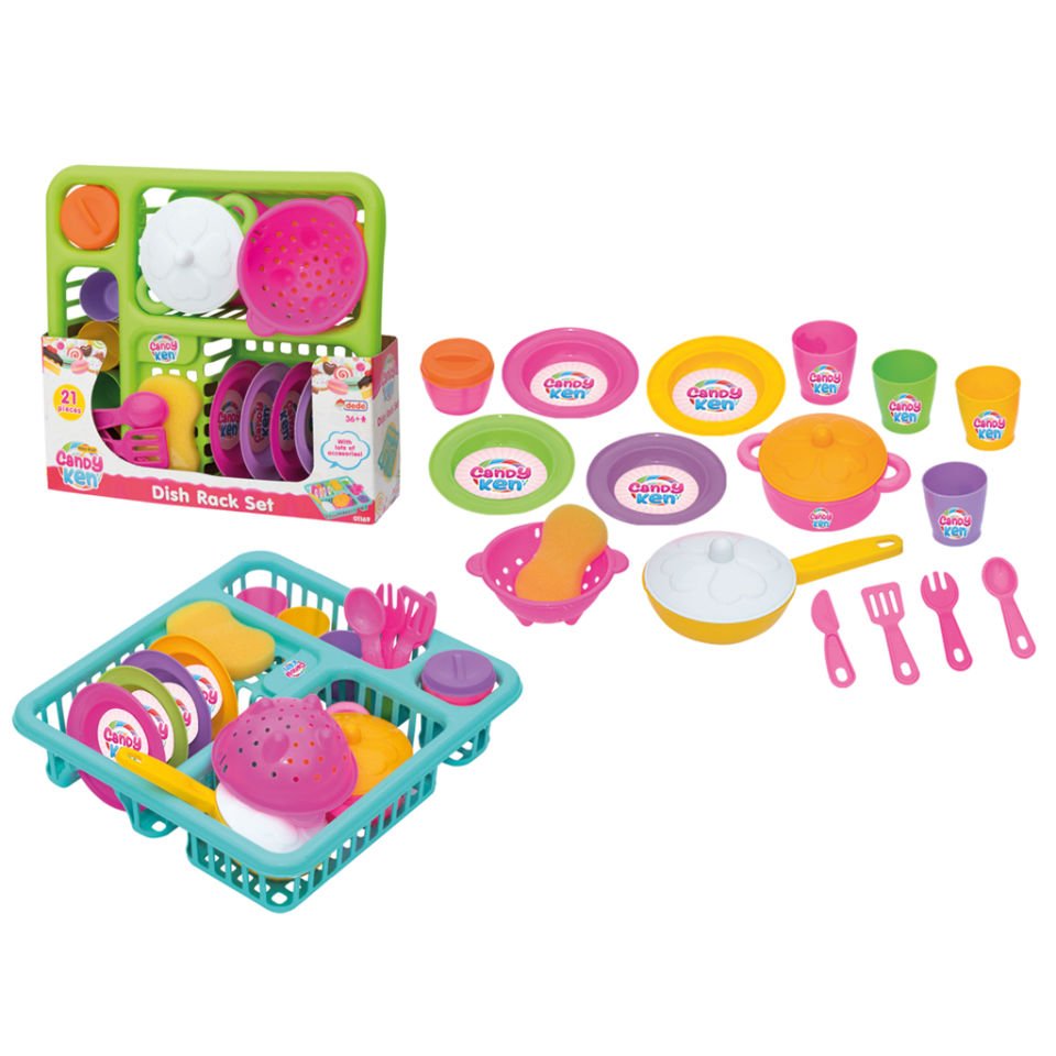 Dede Candy & Ken Bulaşıklık Set