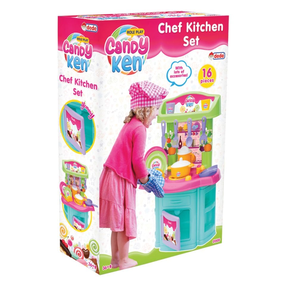 Dede Candy & Ken Şef Mutfak Set