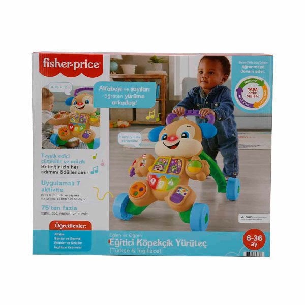 Fisher-Price Eğitici Köpekçik Yürüteç