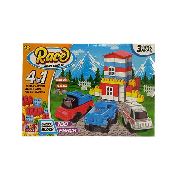 Asya Block 100 Parça City Set