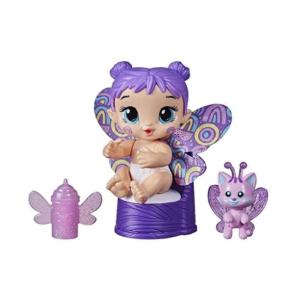 Baby Alive GloPixies Minik Peri Plum Rainbow