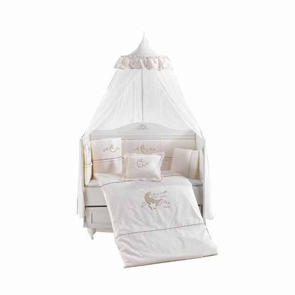 Pierre Cardin Moon And Beige Bebek Karyolası Bebek Uyku Seti
