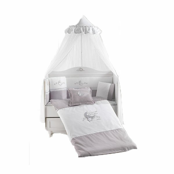 Pierre Cardin Moon And Black Bebek Karyolası Bebek Uyku Seti