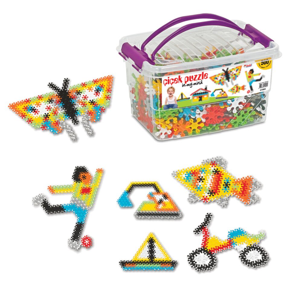 Çiçek Puzzle Box (500 Parça)