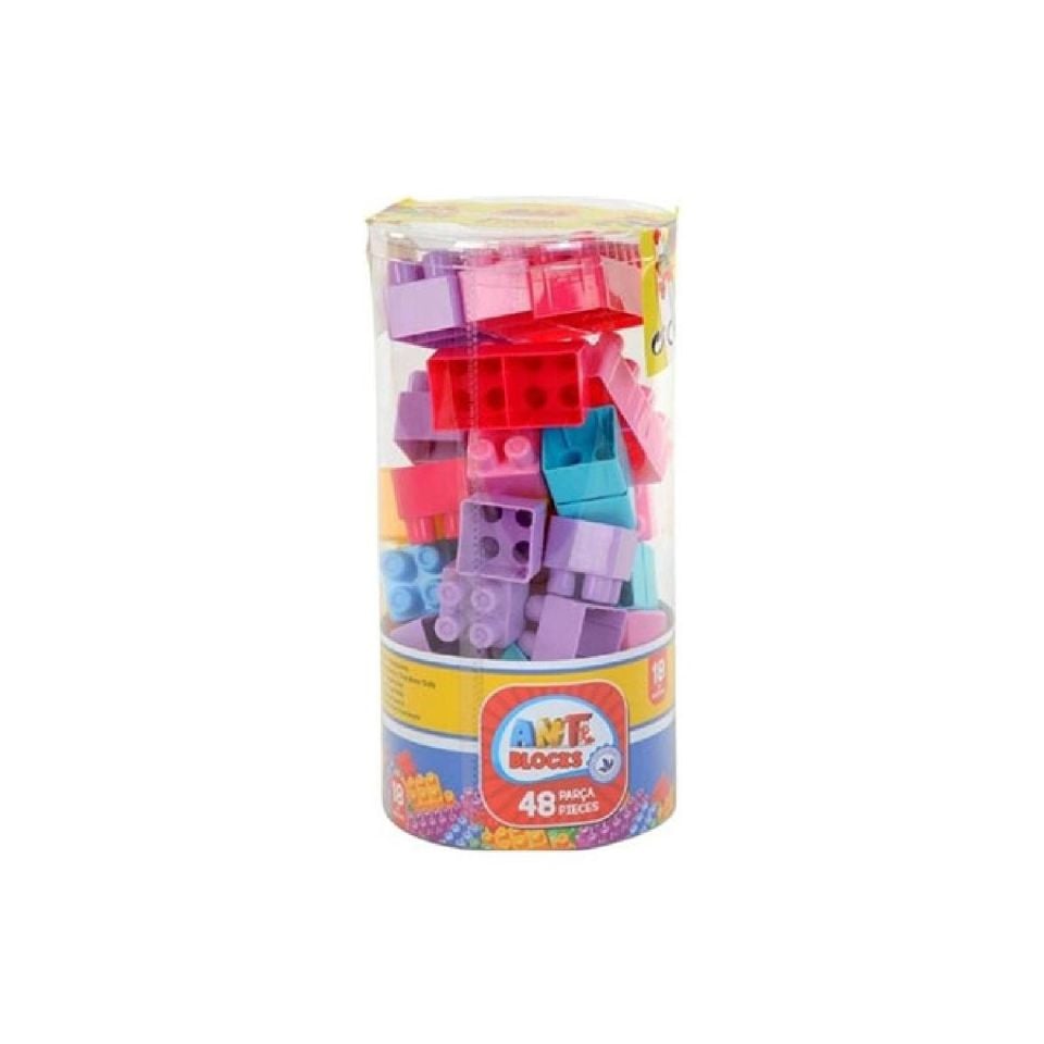 Asya Ant Blocks Pastel 48 Parça