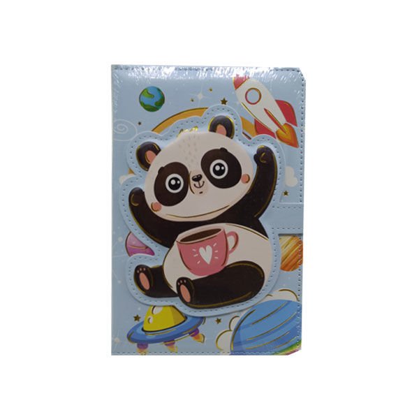 Panda Mıknatıslı Defter Mavi