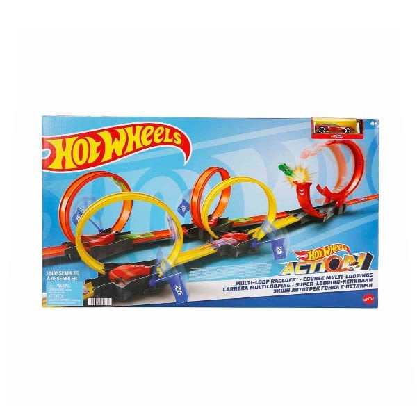 Hot Wheels Çok Çemberli Yarış Seti