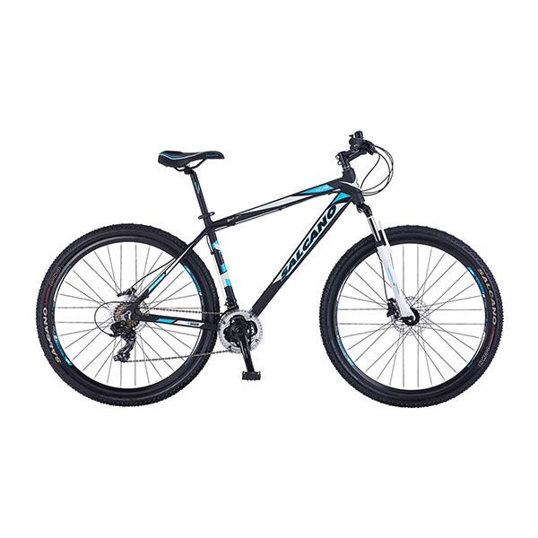 Salcano NG750 29 HD 29 Jant 19'' (185 cm ve üzeri Boy) Hidrolik Disk Fren Dağ Bisikleti Mat Gri Beyaz Turkuaz
