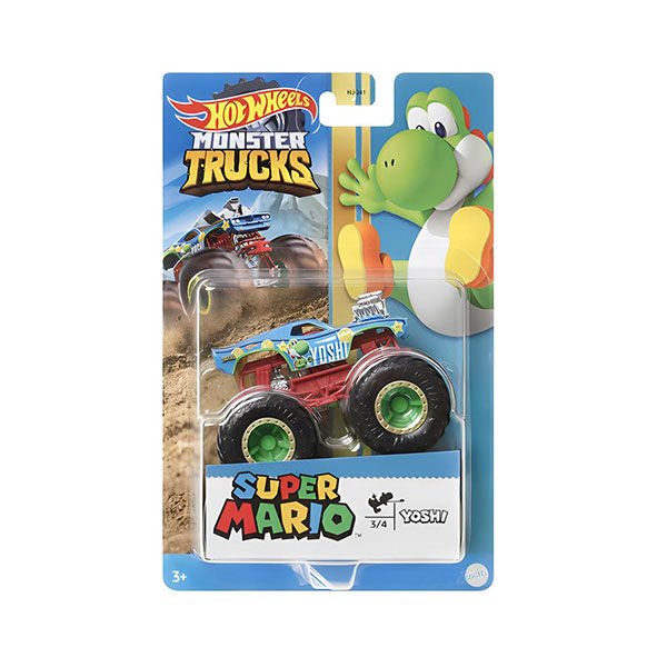 Hot Wheels Monster Trucks Gösteri Dünyası Yoshi