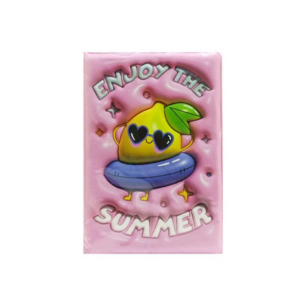 Kabartmalı Defter Limon