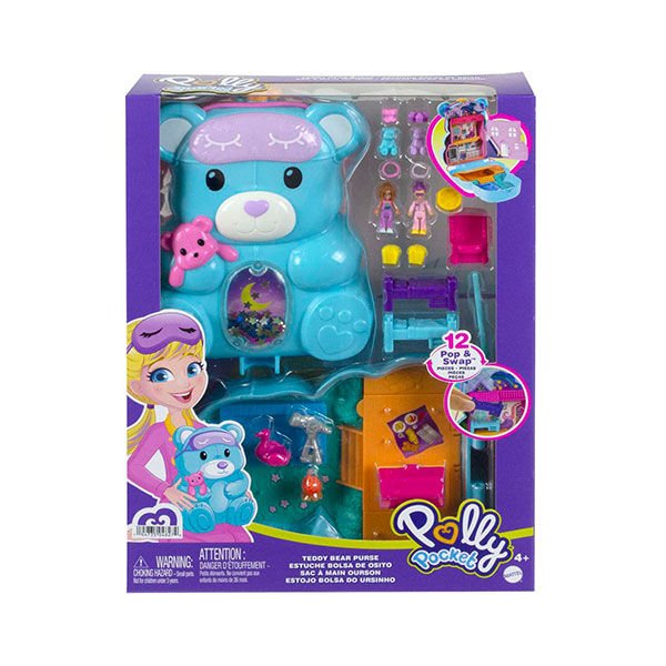 Polly Pocket Çanta Olabilen Micro Oyun Setleri Ayıcık
