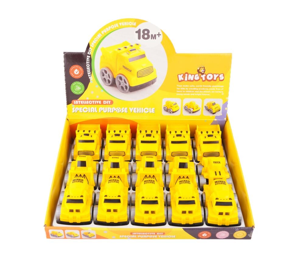 King Toys ENG-1094 Mini İnşaat Araçları