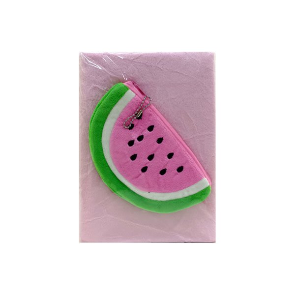 Yumuşak Cüzdanlı Defter Karpuz Pembe
