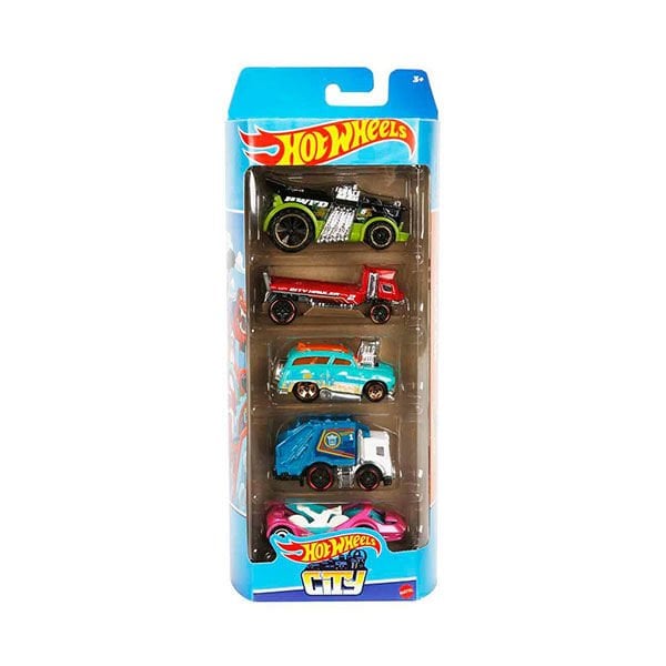 Hot Wheels 5'li Araba Seti HW City