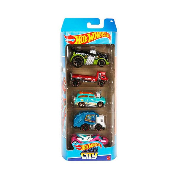 Hot Wheels 5'li Araba Seti HW City